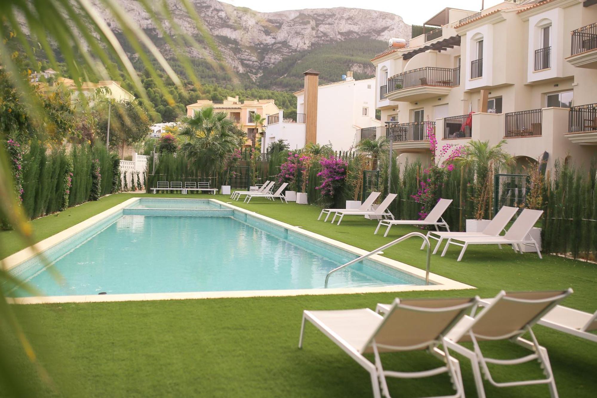 Modern Flat With Montgo View Apartment Denia Bagian luar foto