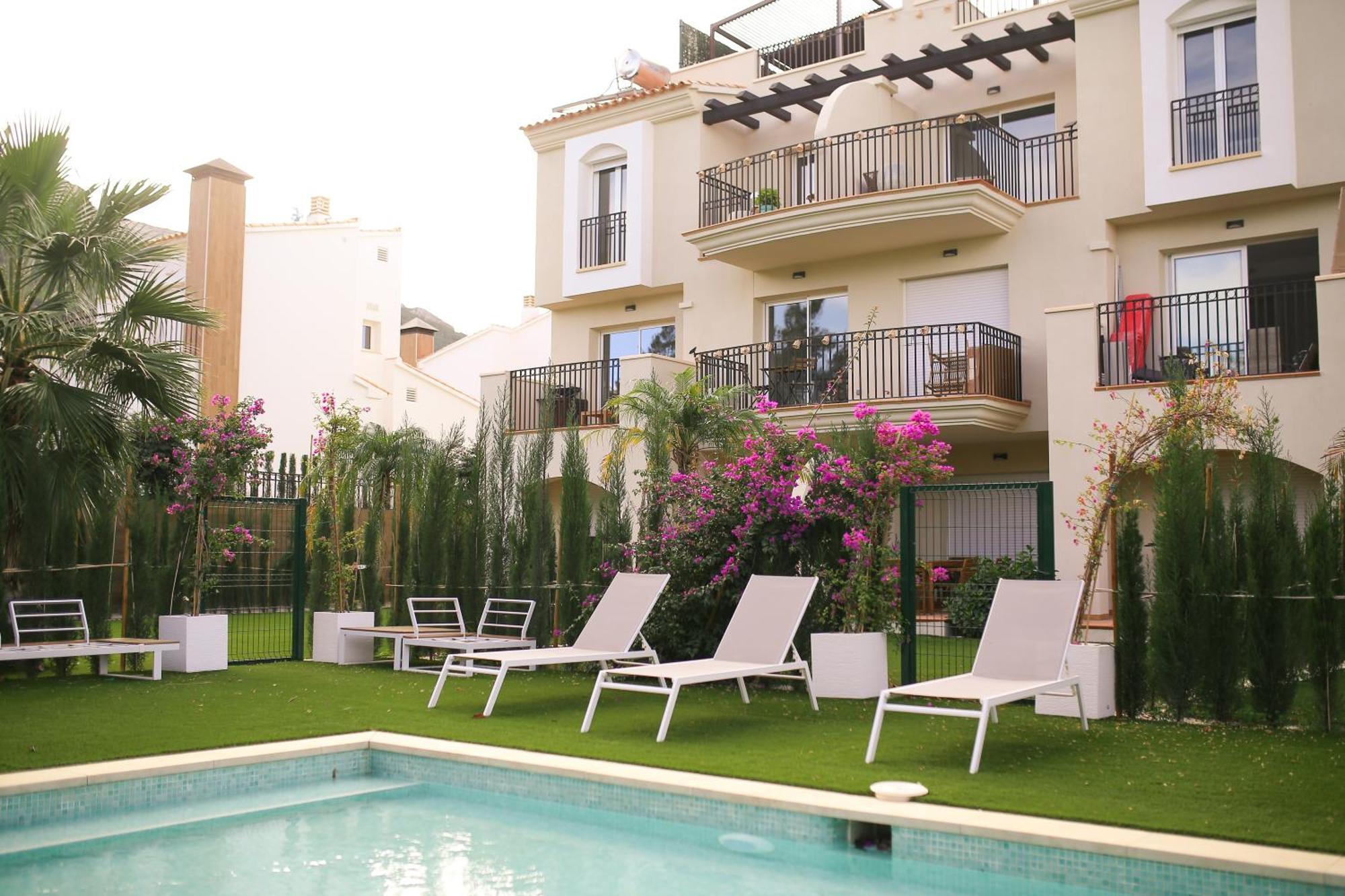Modern Flat With Montgo View Apartment Denia Bagian luar foto