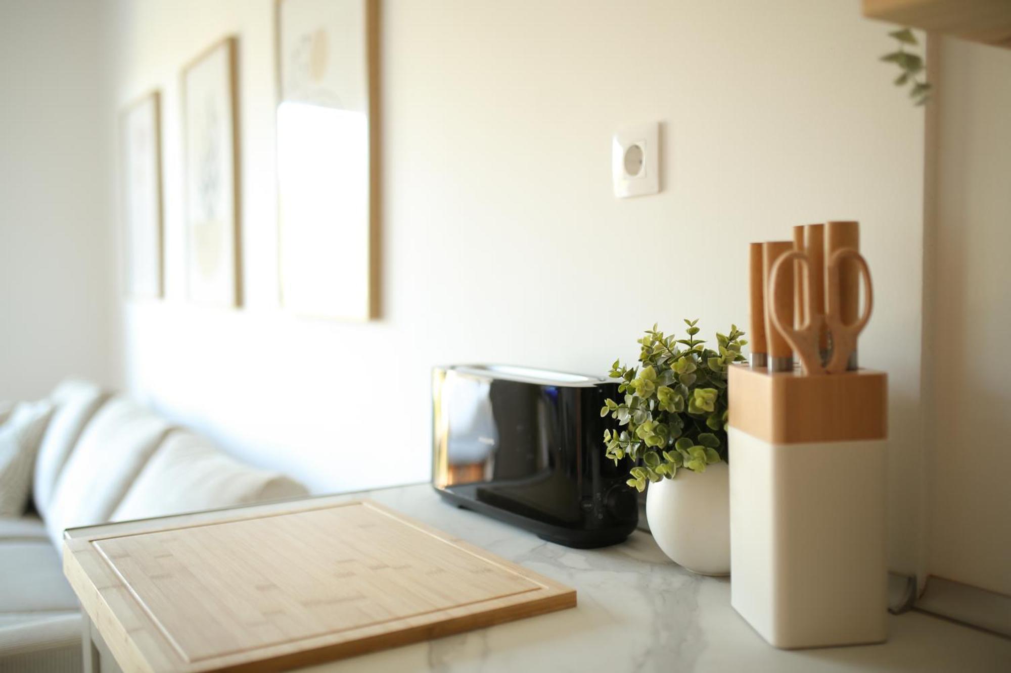 Modern Flat With Montgo View Apartment Denia Bagian luar foto